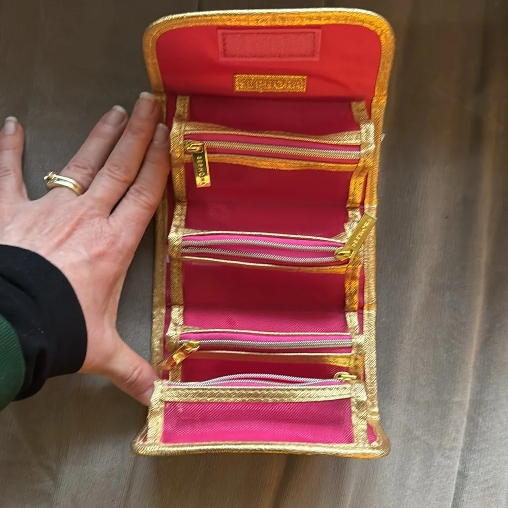 Sephora Las Vegas Mini Pack Pink and Orange Cosmetic Bag - Picture 7 of 11